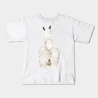 Llama Butt Kids T-Shirt